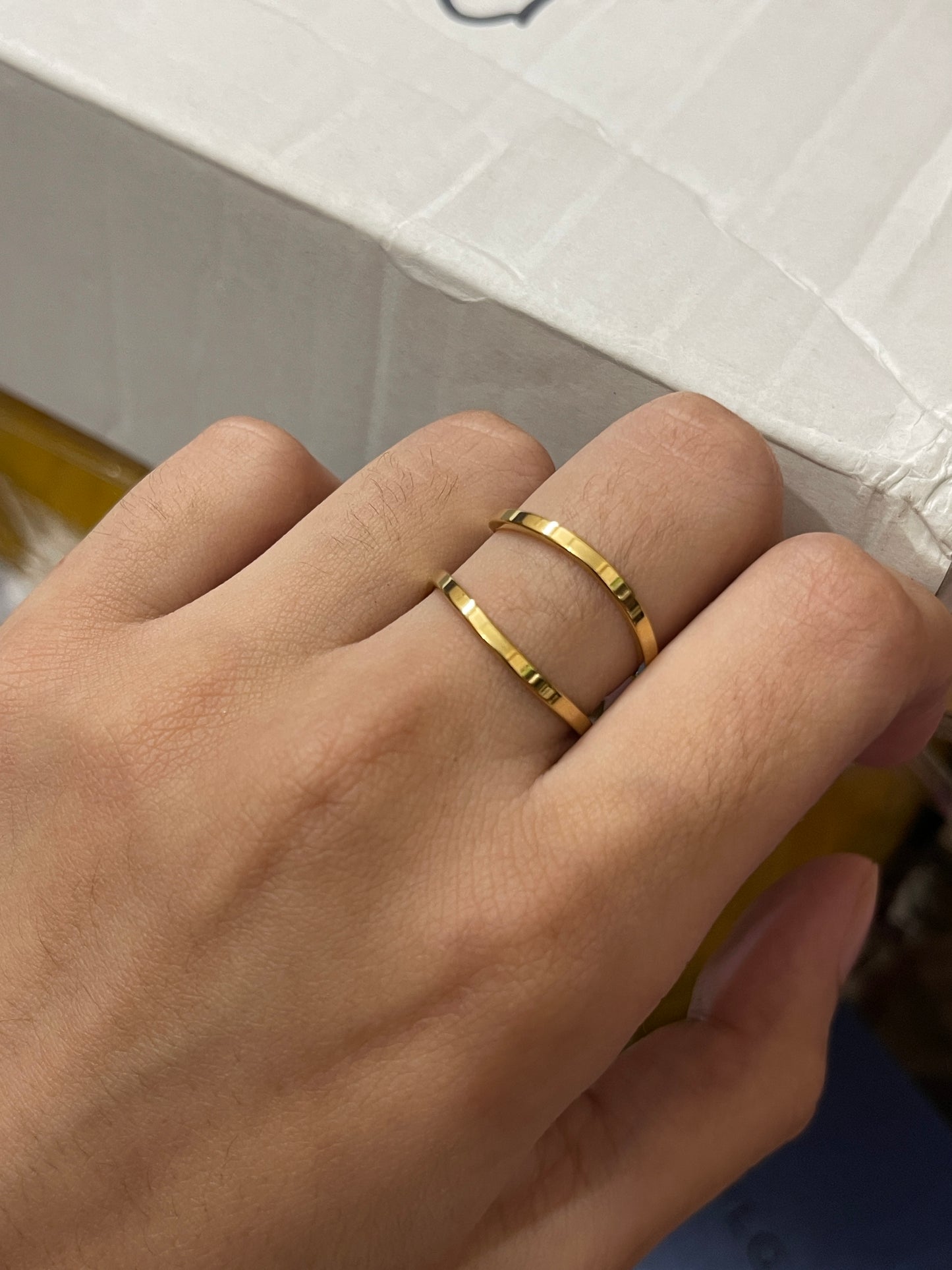 Stainless Steel Ring 061 (Golden)