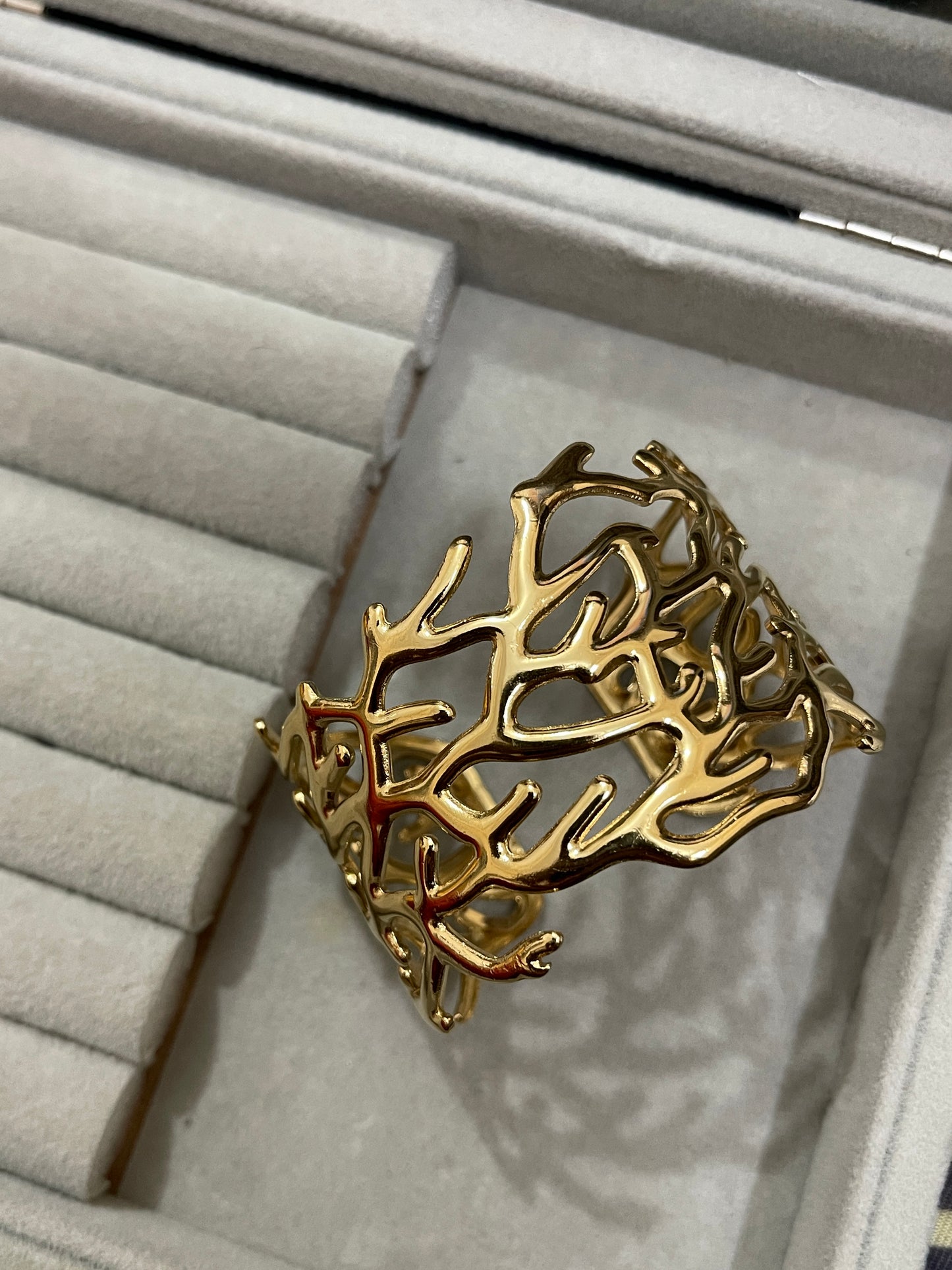 Stainless Steel Chunky Cuff 005