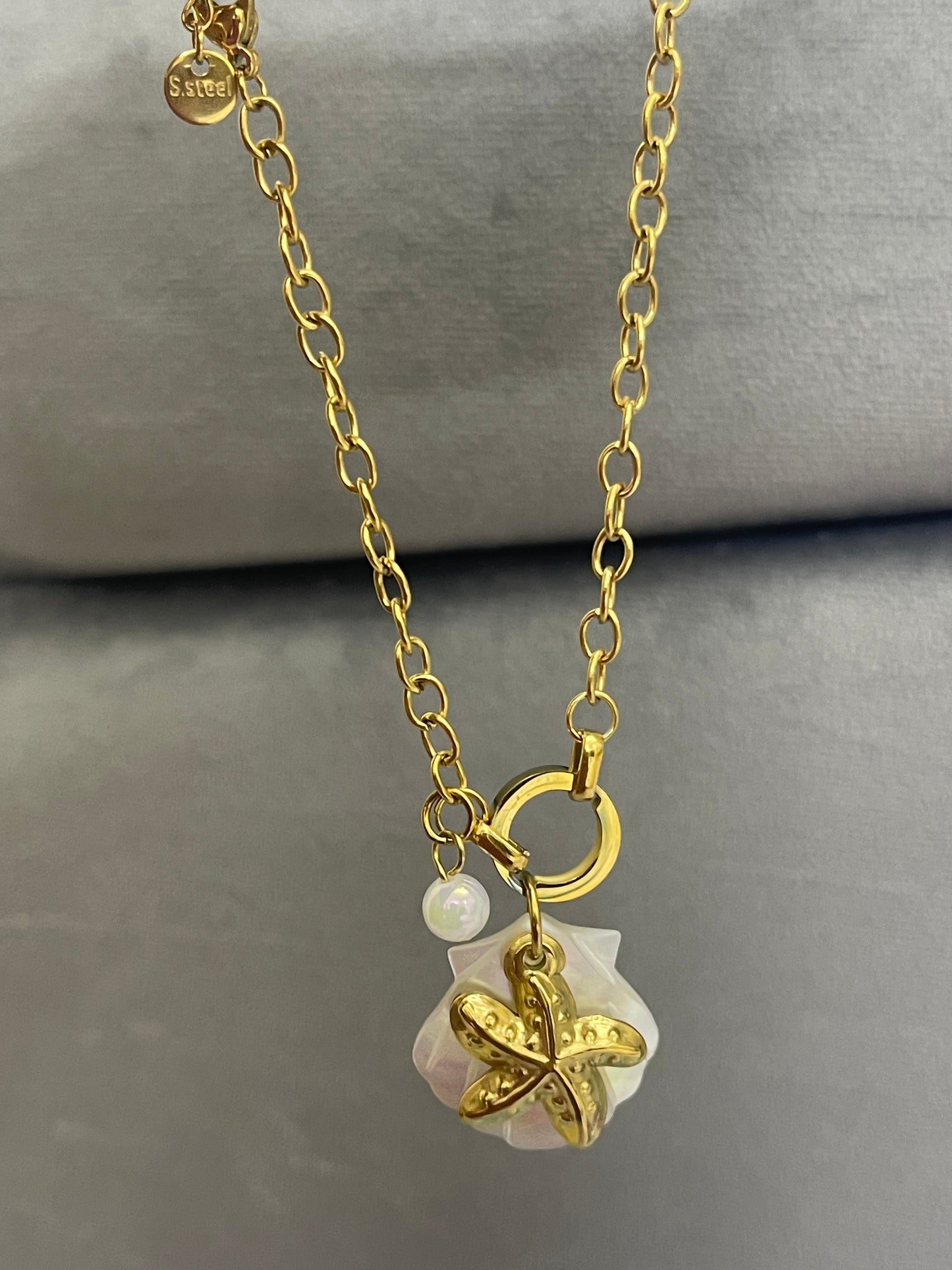 Shell Charm Bracelet (Starfish)