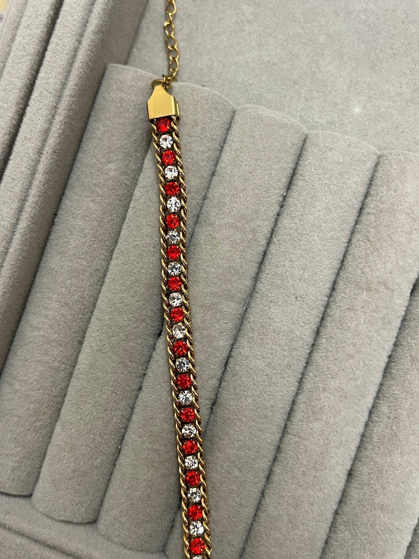 Euphoria Bracelet (Red & White)