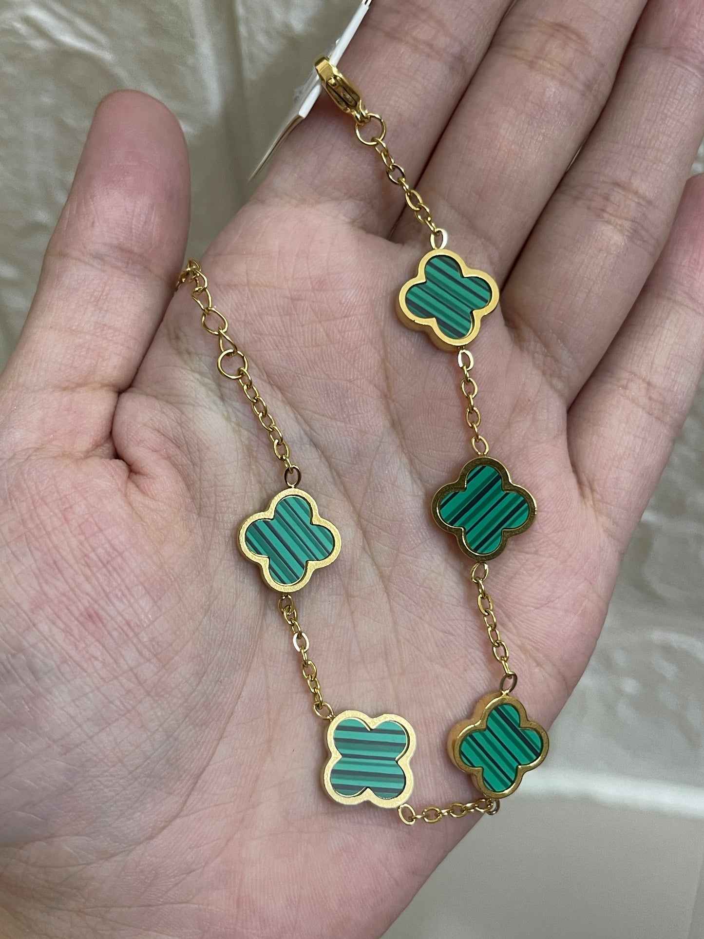 Green Clover Bracelet