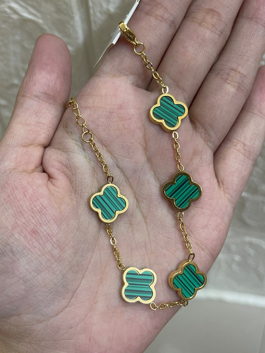 Green Clover Bracelet
