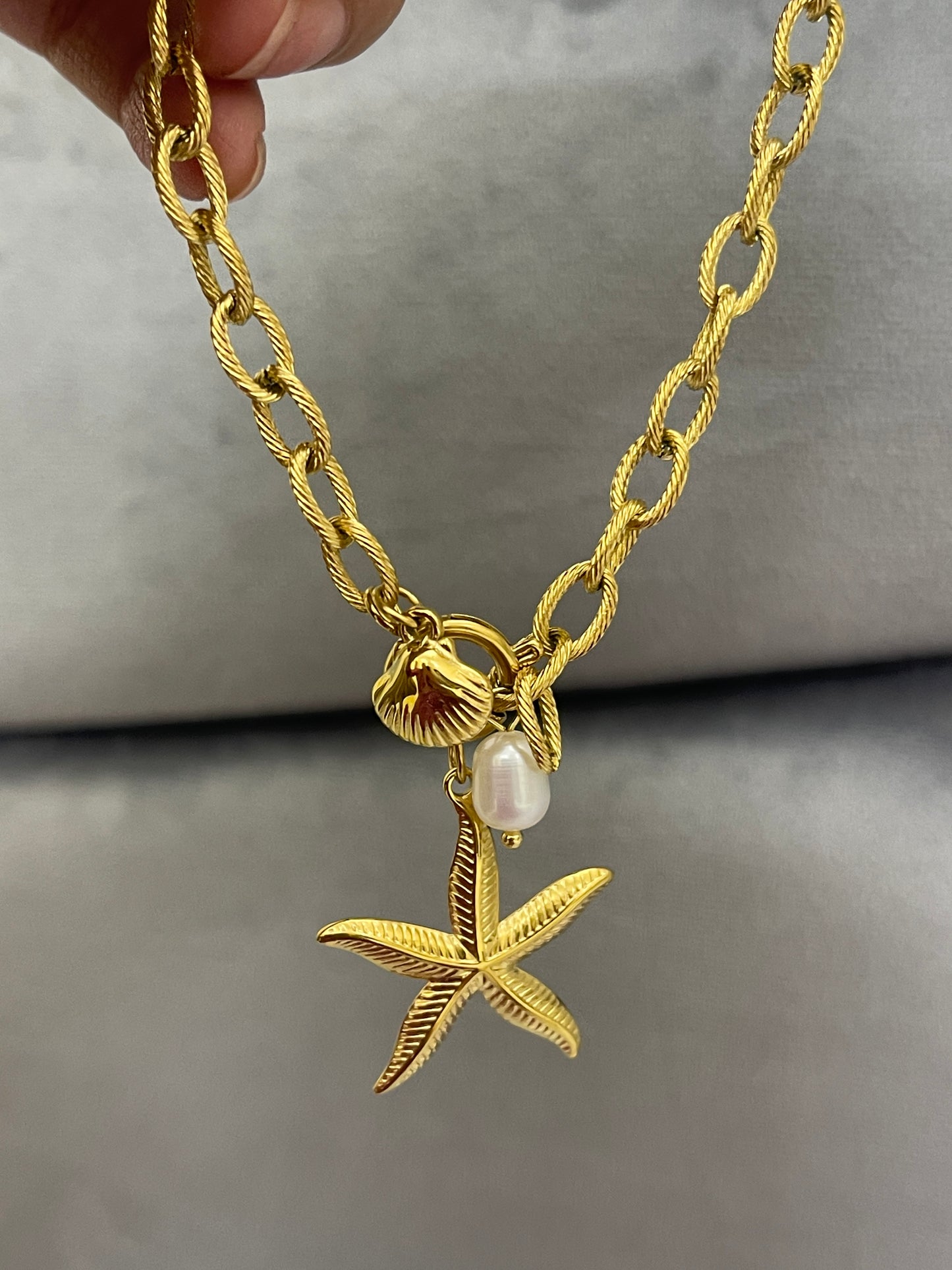 Starfish Charm Bracelet
