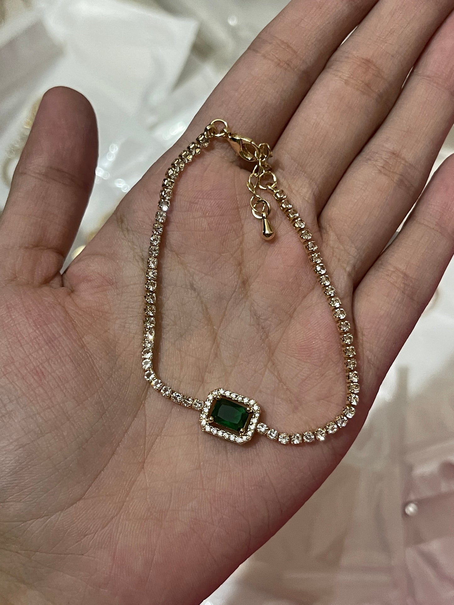 Zircon Stone Copper Bracelet 7