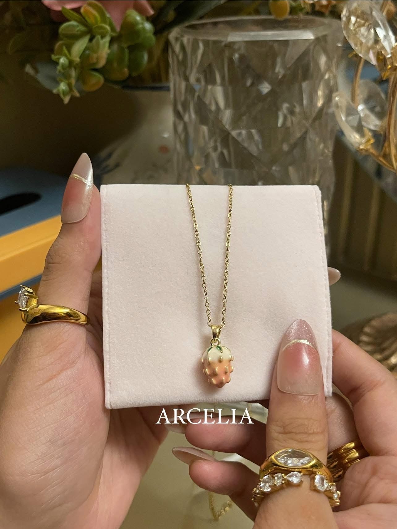 Strawberry Necklace