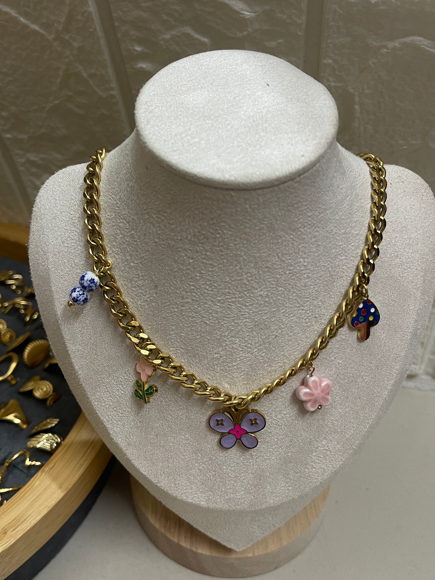 Butterfly Charm Necklace