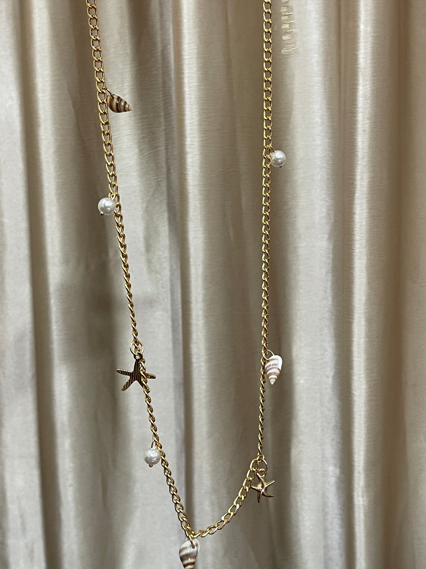 Pearl Starfish Waist Chain