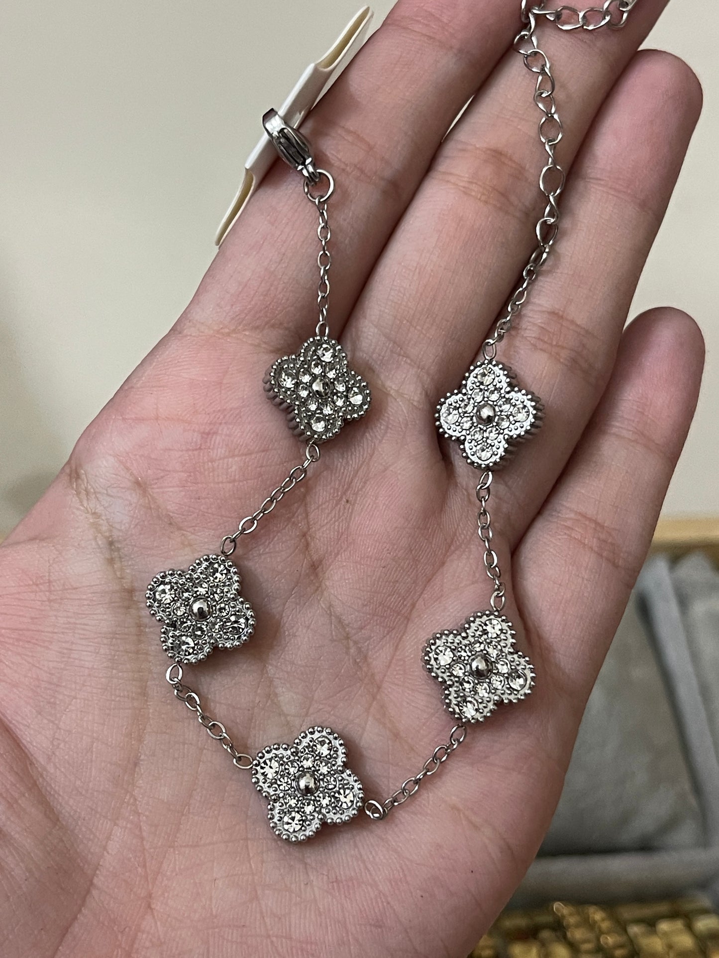 Clover Bracelet (Silver)