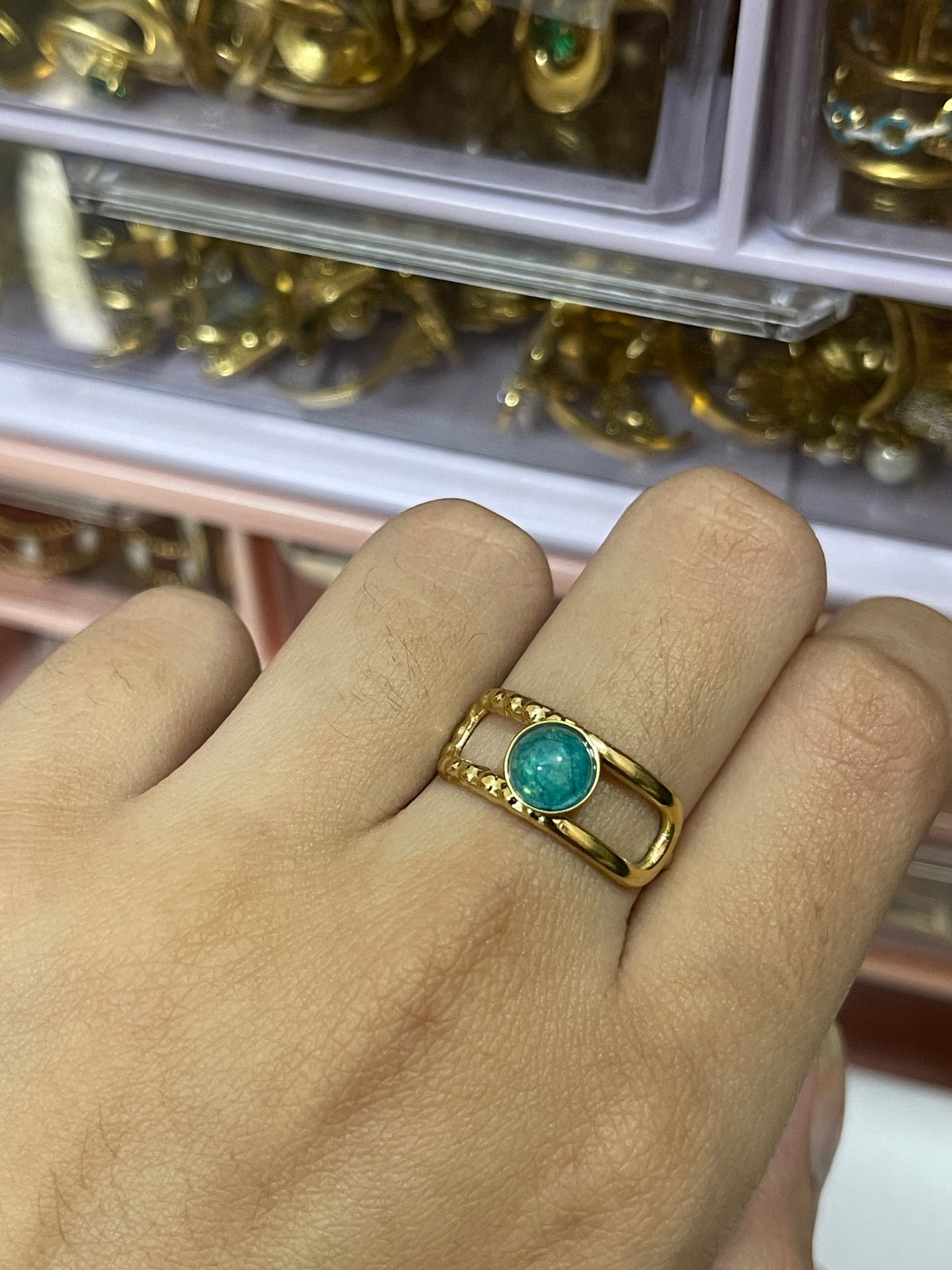 Stainless Steel Ring 073 (Paste)