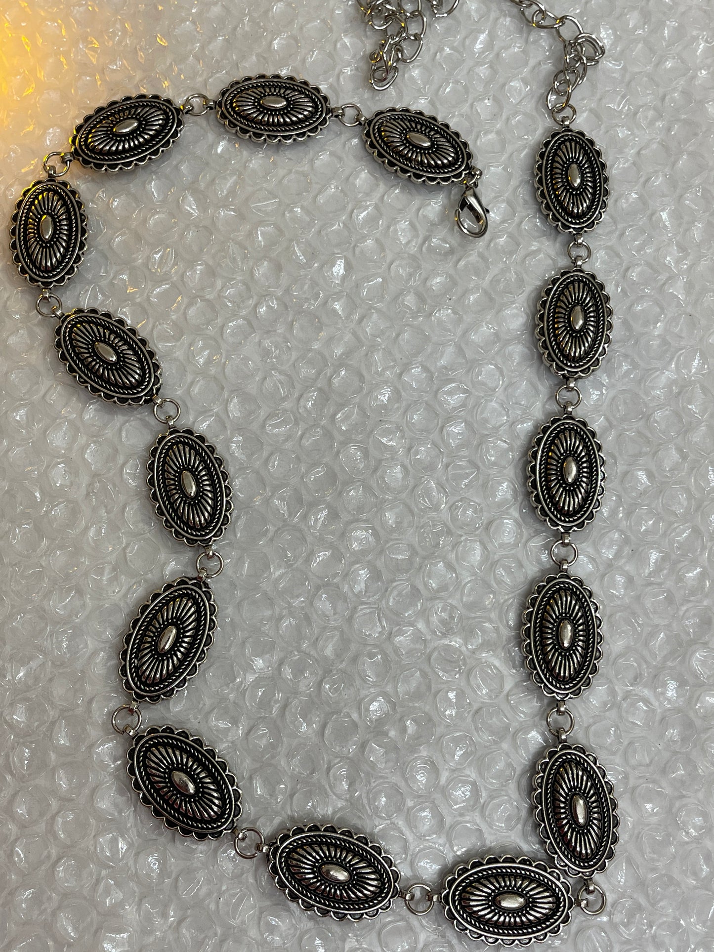 Silver Totem Waist Chain