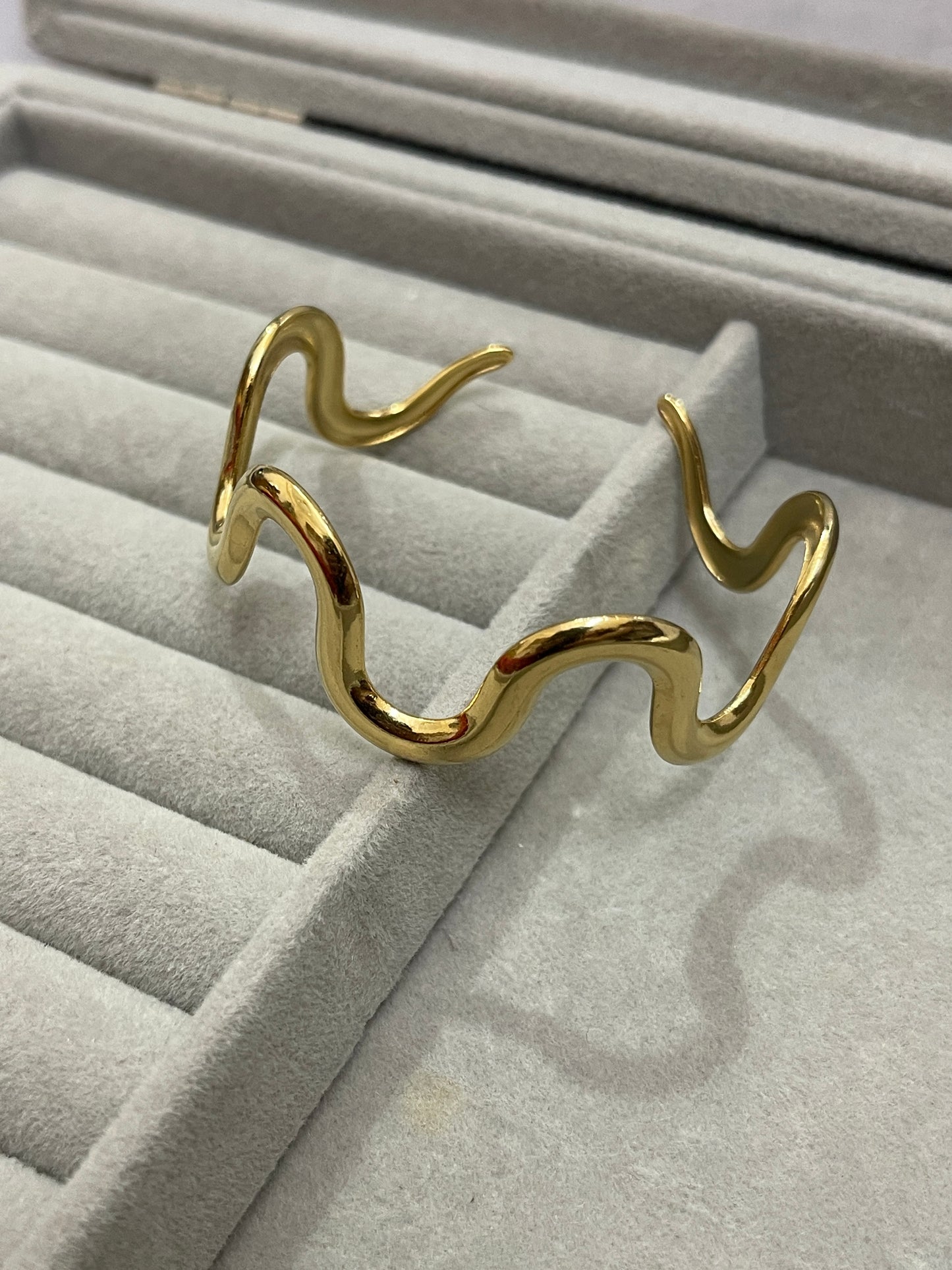 Stainless Steel Chunky Cuff 015