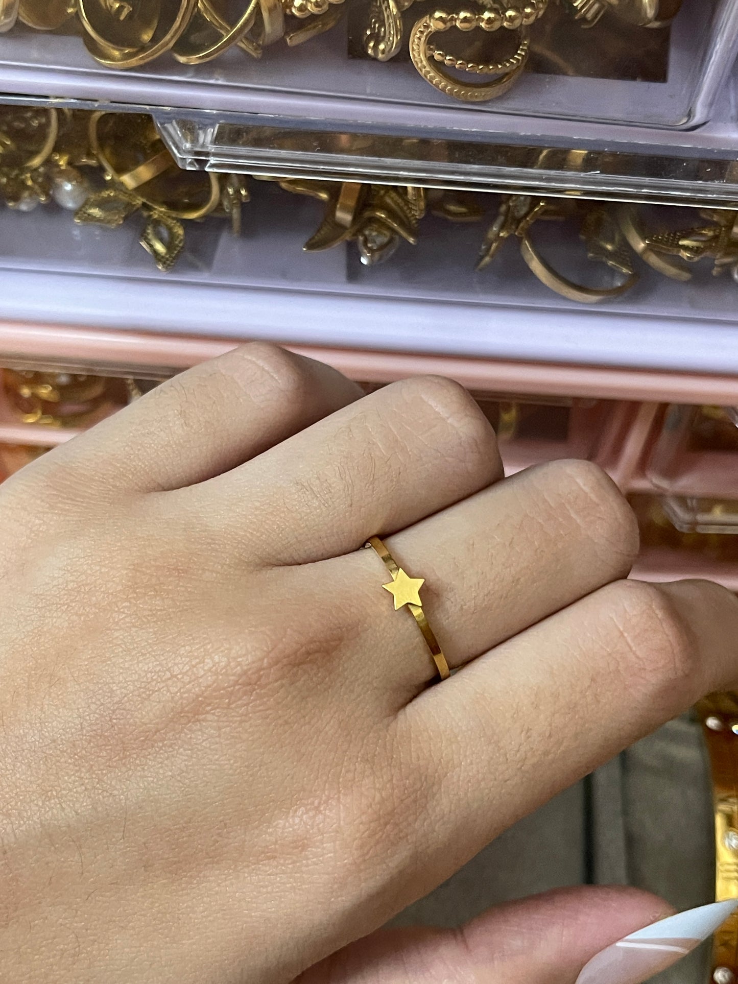 Stainless Steel Ring 029 (Star)