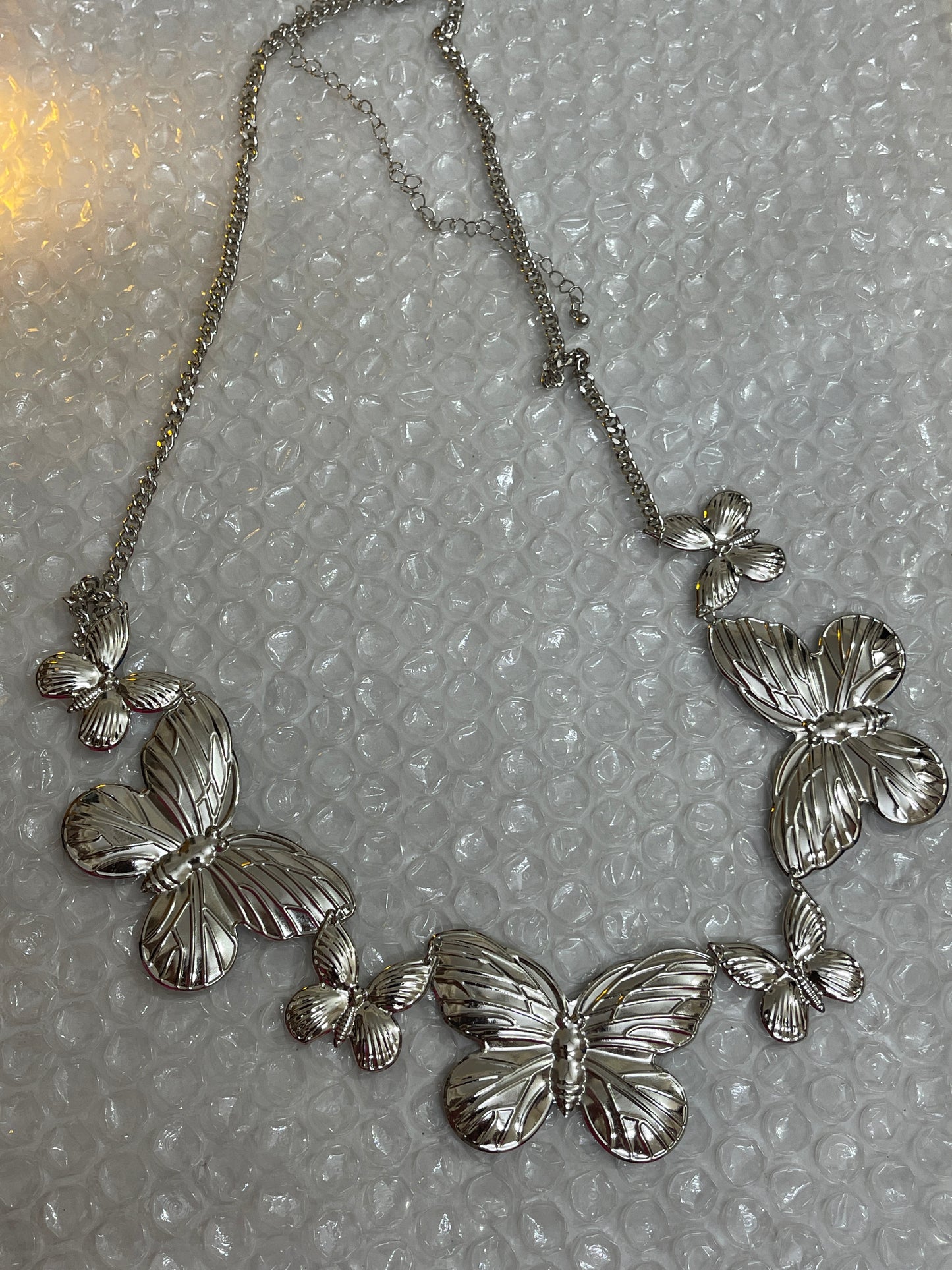 Silver Butterfly Waist Chain