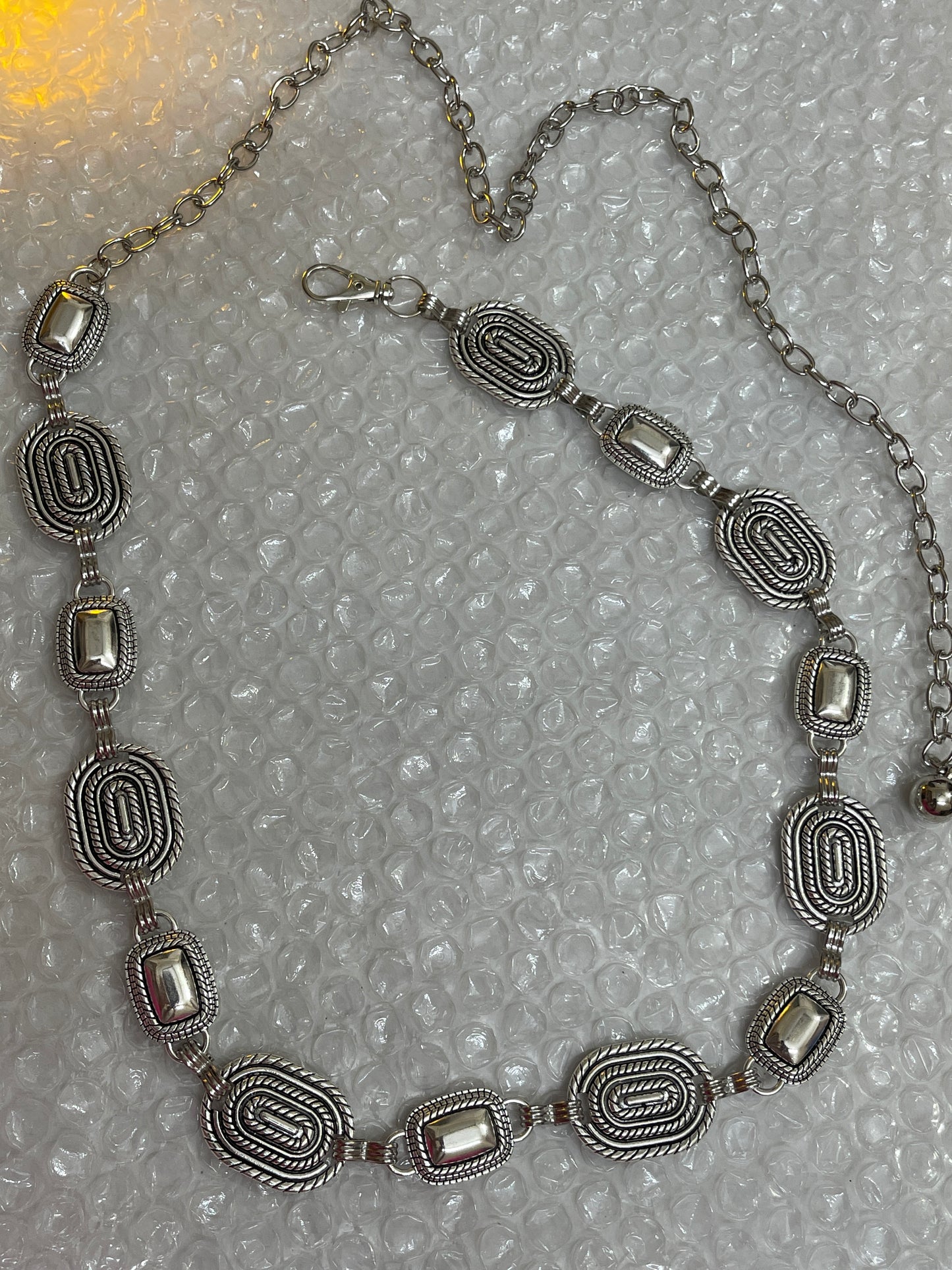Silver Spiral Waist Chain