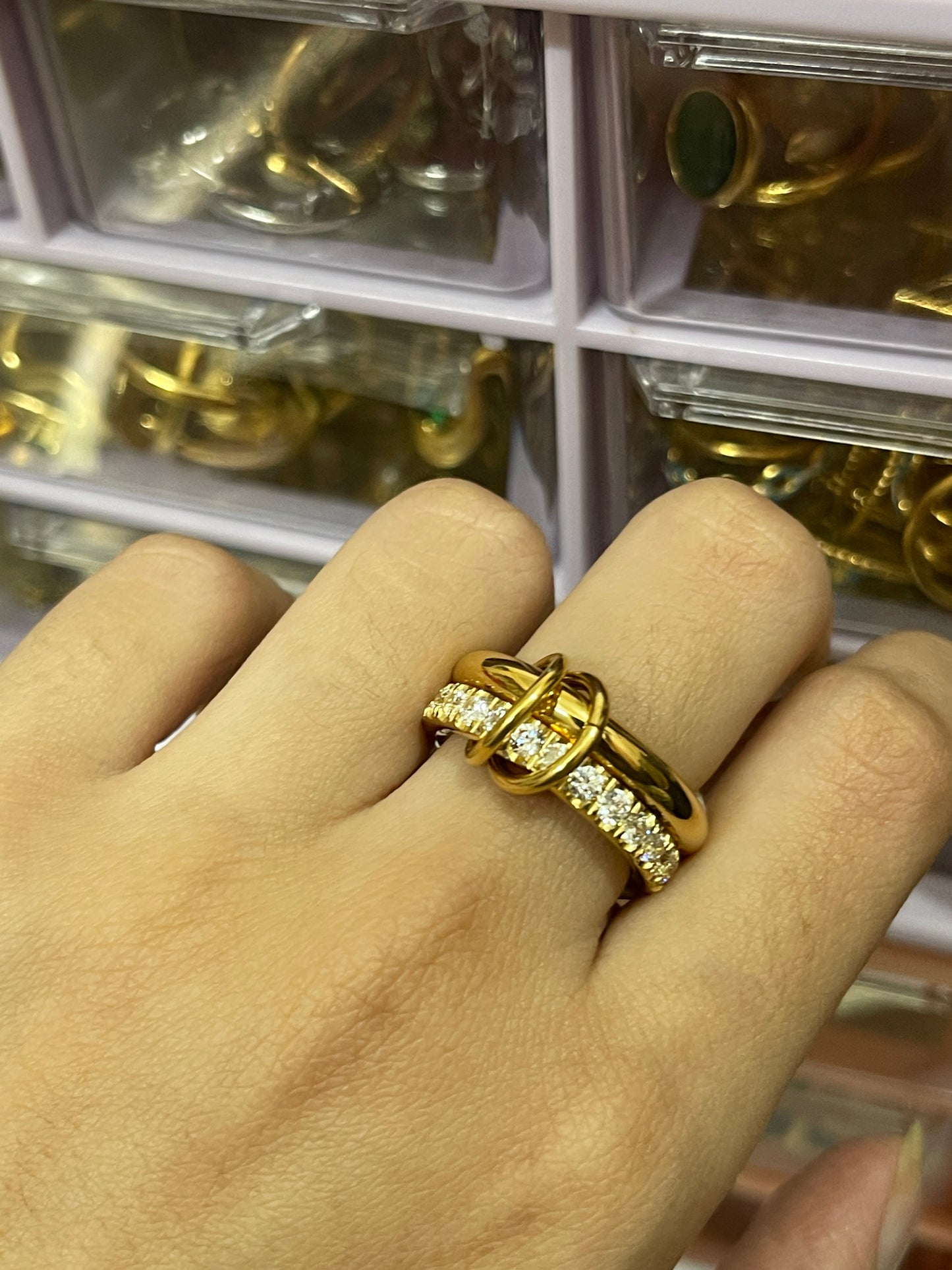 Stainless Steel Ring 130 ( Stone)