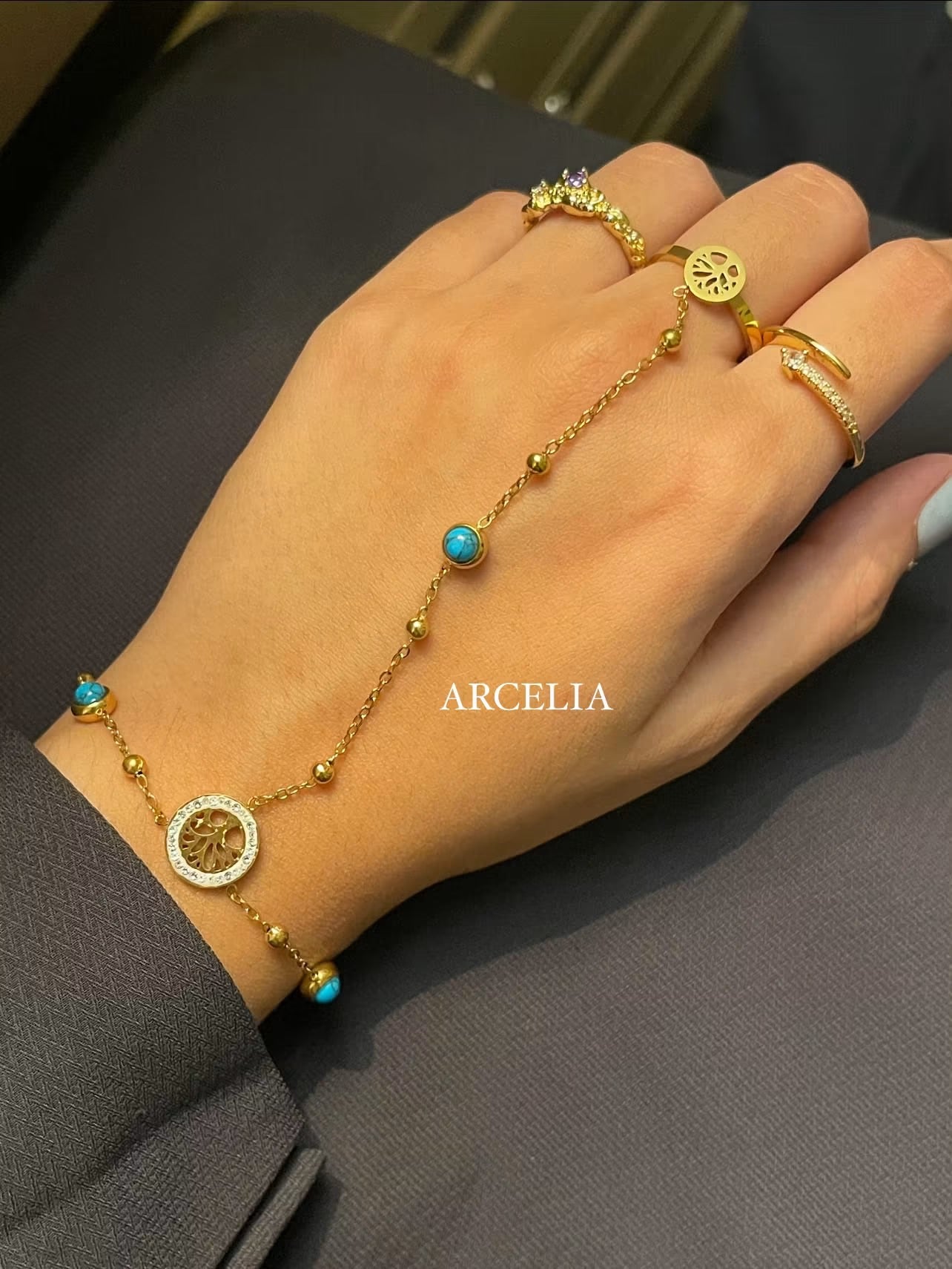 Stainless steel handchain