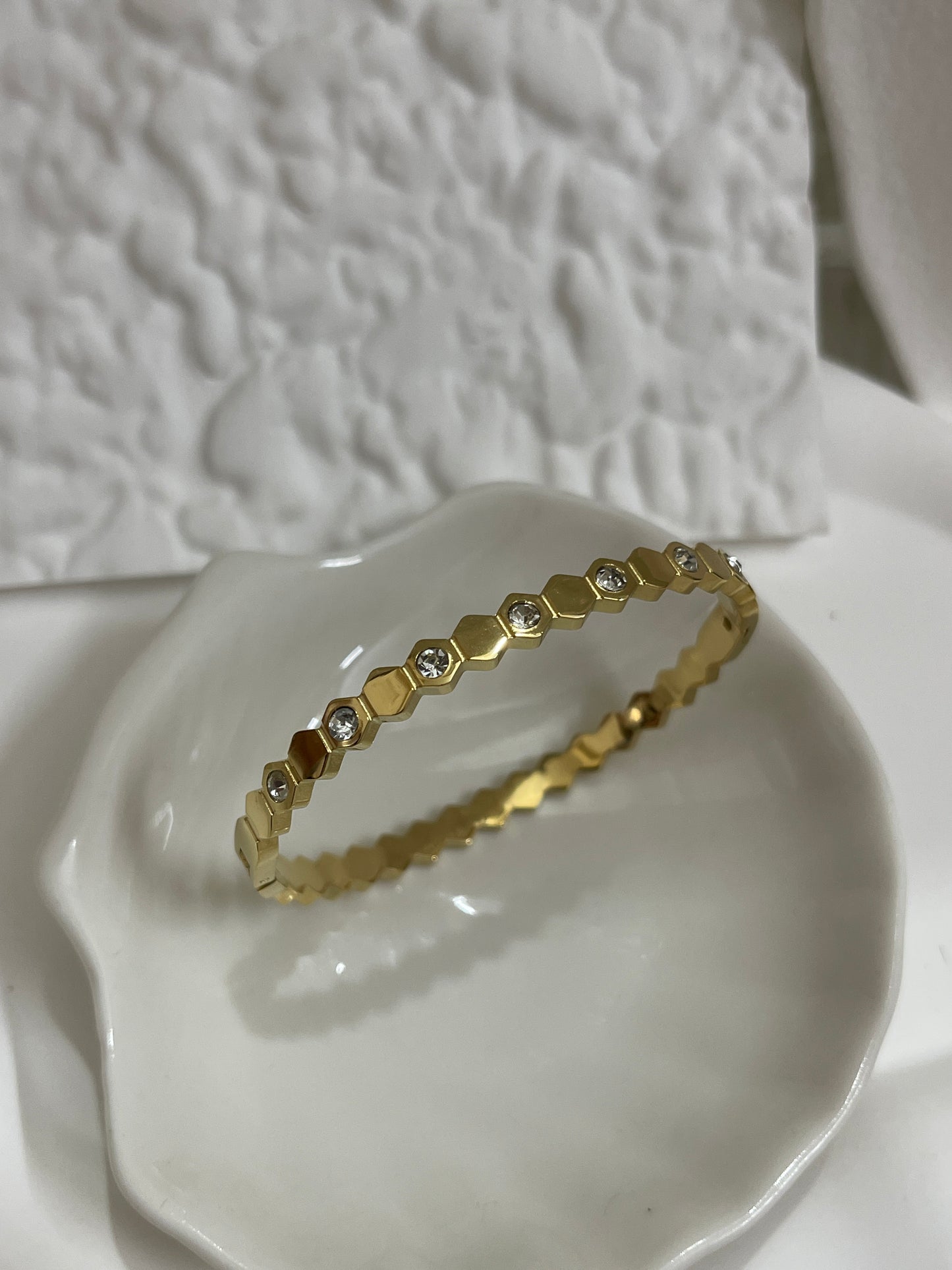 Honeycomb Bangle