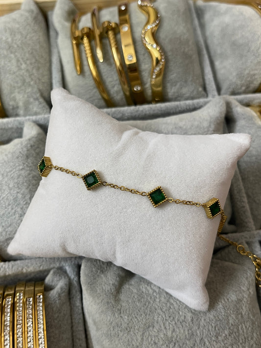 Verona Bracelet ( Green )