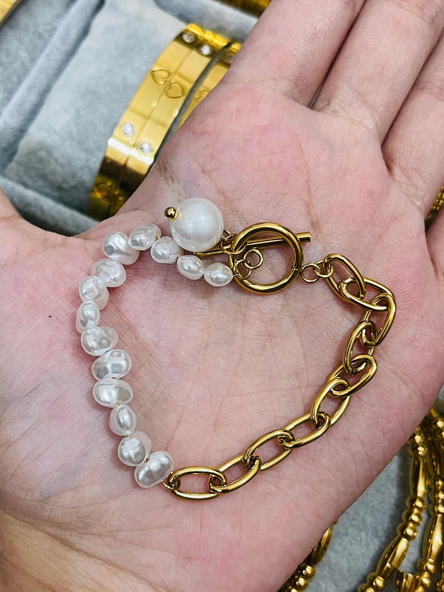 Serenity Pearl Bracelet