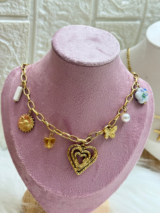 Aquaheart Necklace