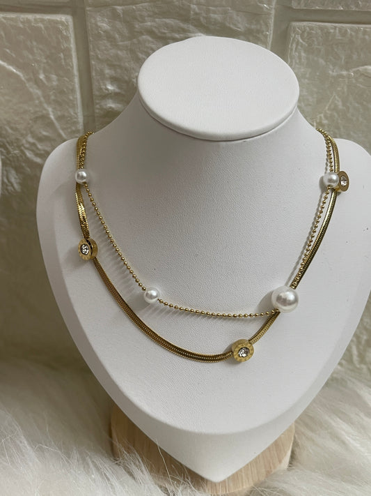 Layered Necklace 001