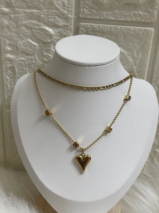 Layered Necklace 002