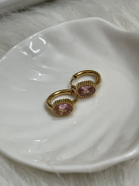 Pink Oval Huggies