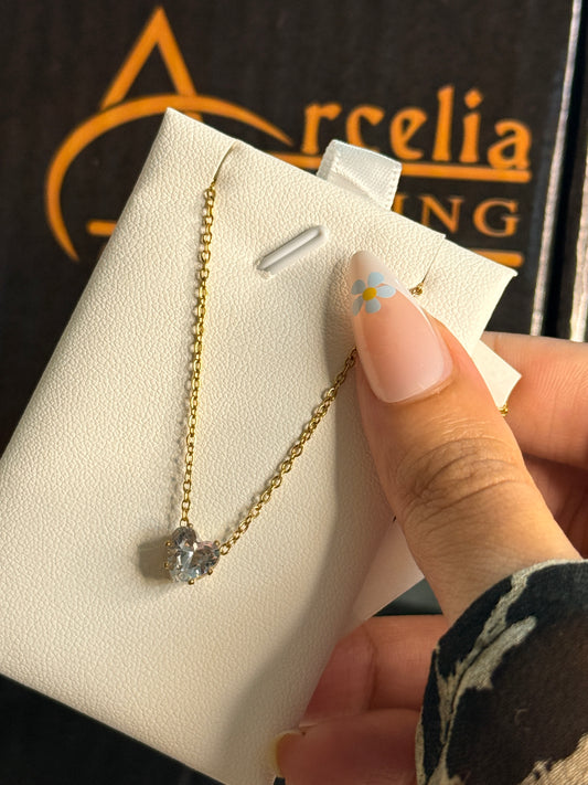 Crystal Heart Necklace