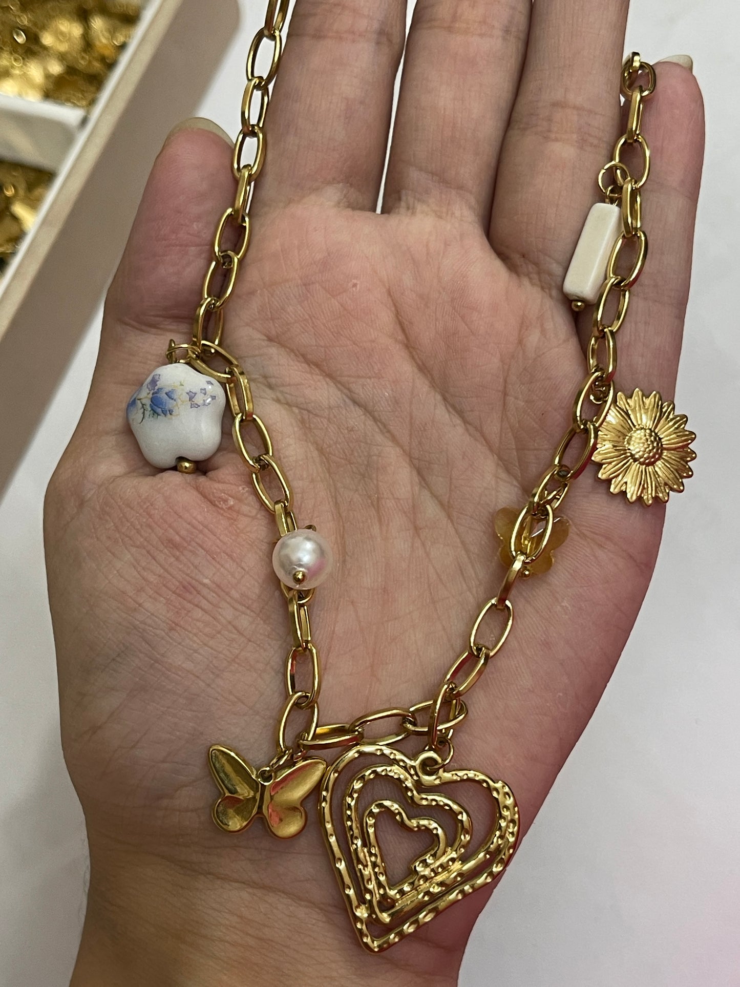 Aquaheart Necklace
