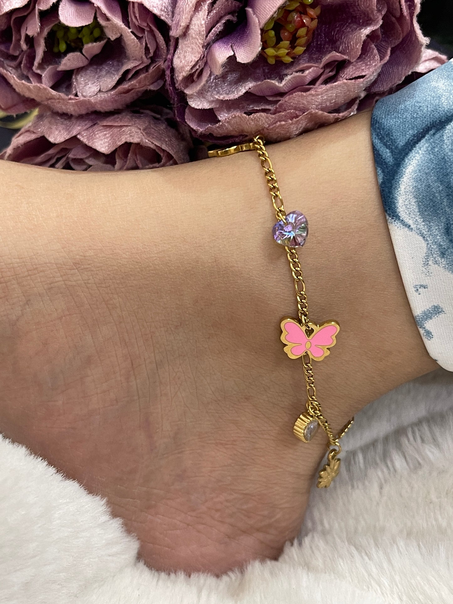 Dahlia Anklet