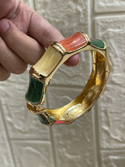 Alloy Enamel Bangle 001