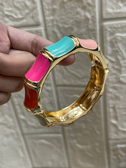 Alloy Enamel Bangle 006