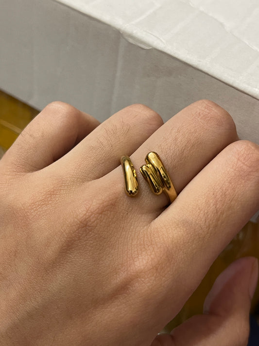Stainless Steel Ring 212 (Golden)