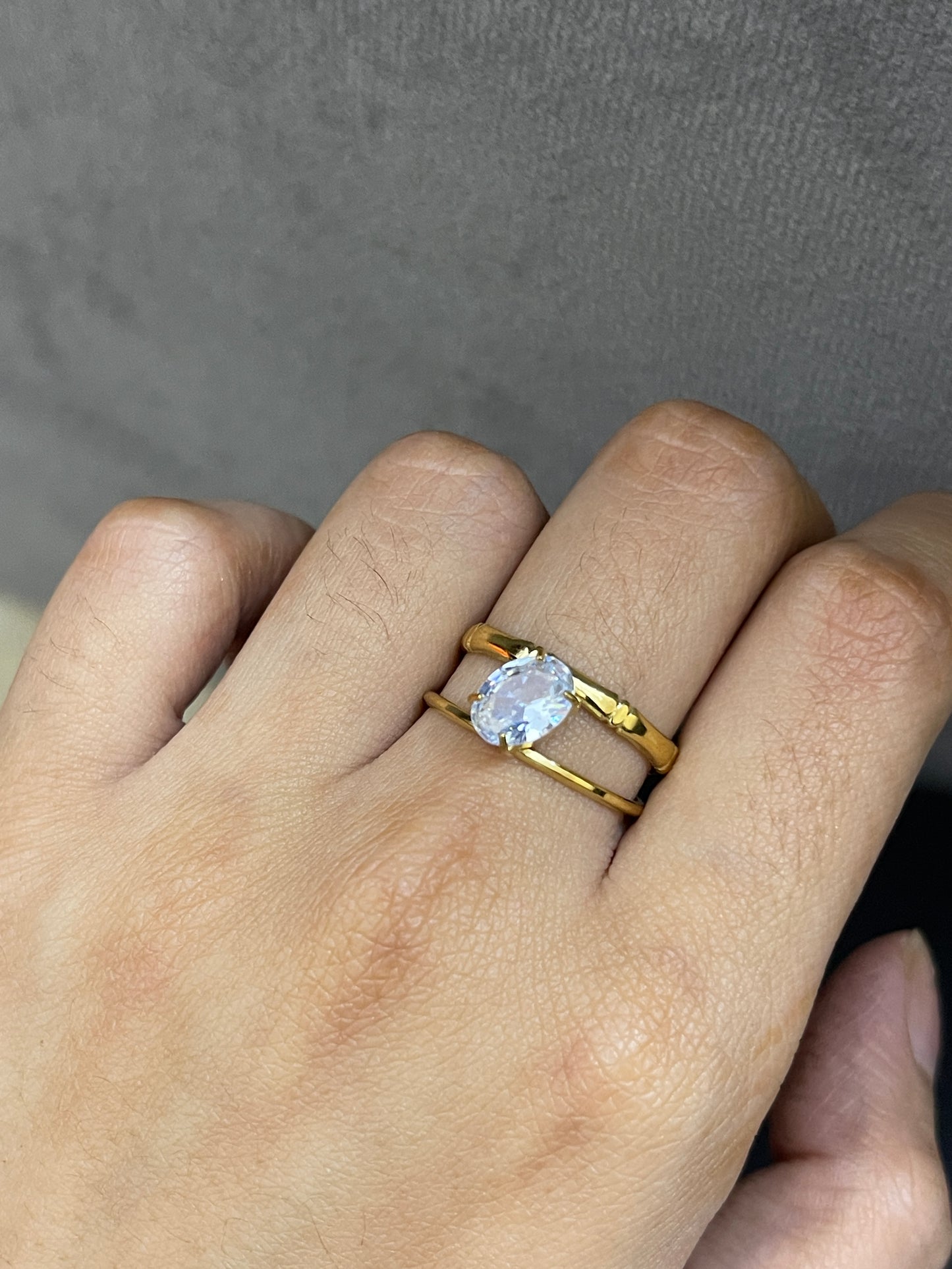 Stainless Steel Ring 312(White)