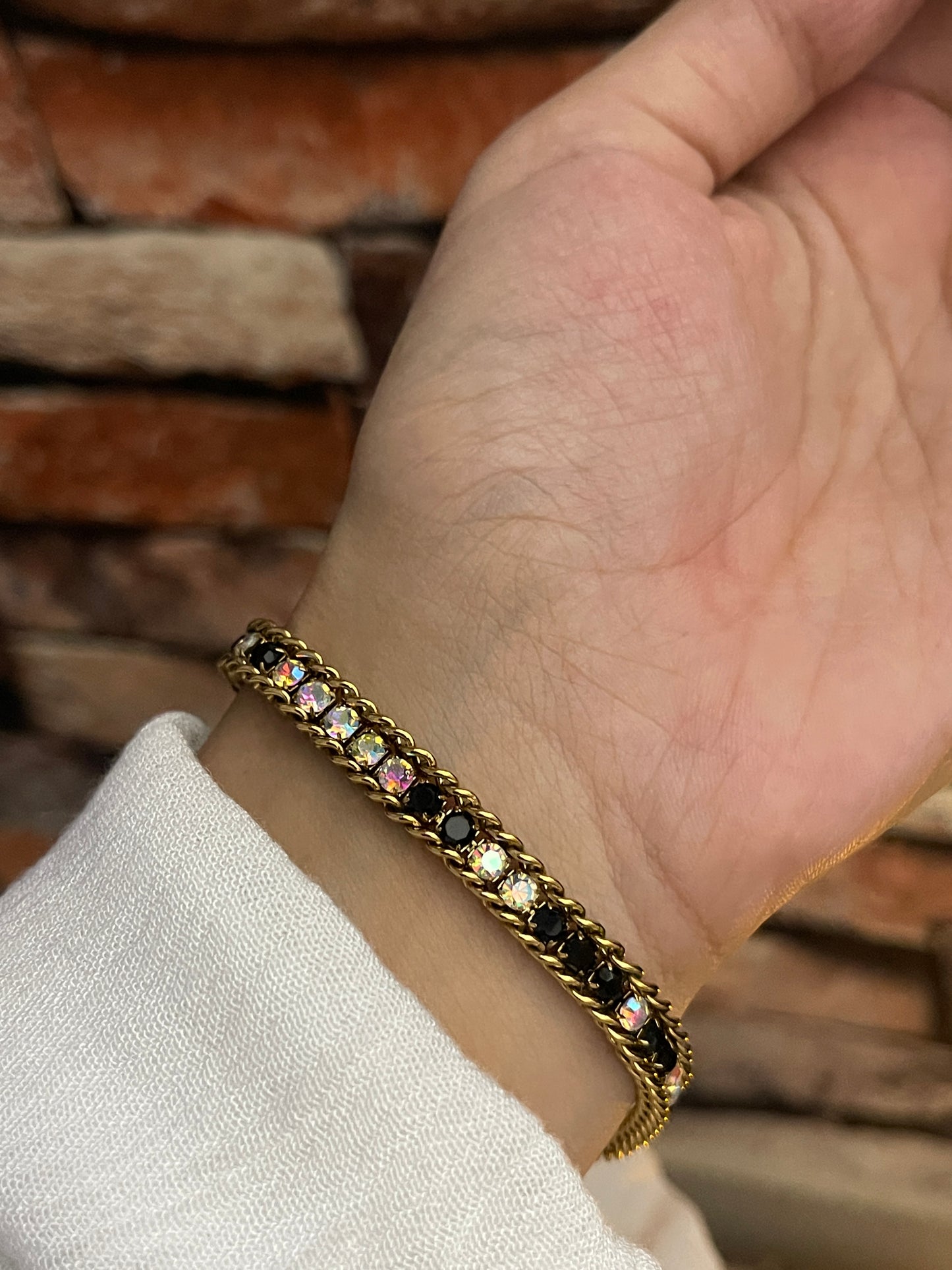 Euphoria Bracelet (Black & Rainbow)