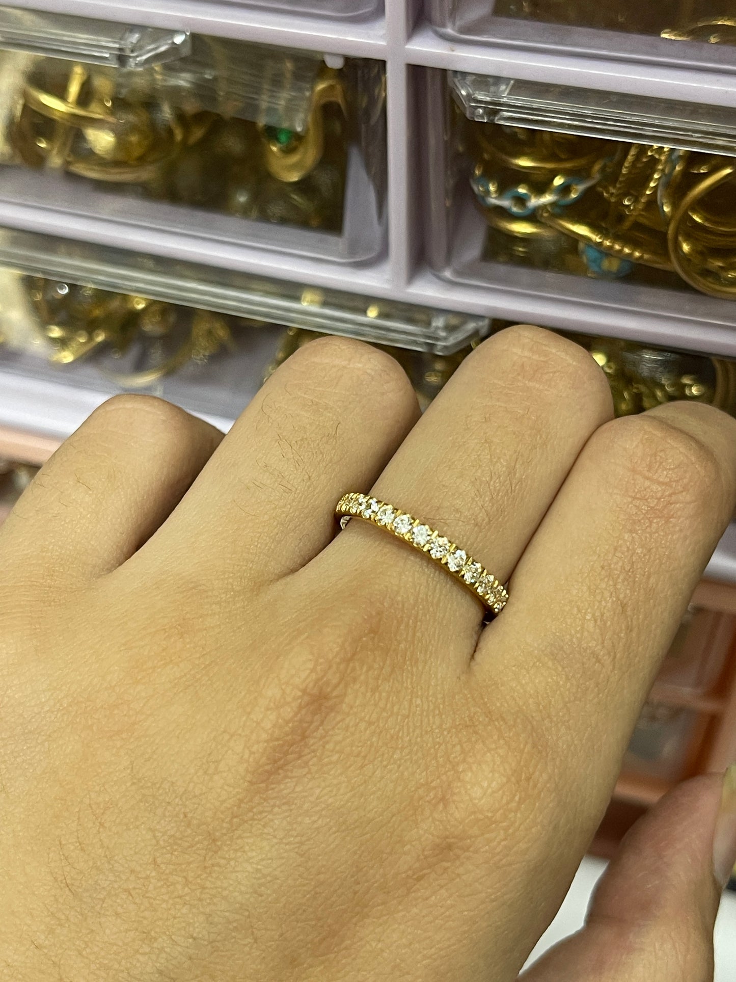 Stainless Steel Ring 111 (Stone)