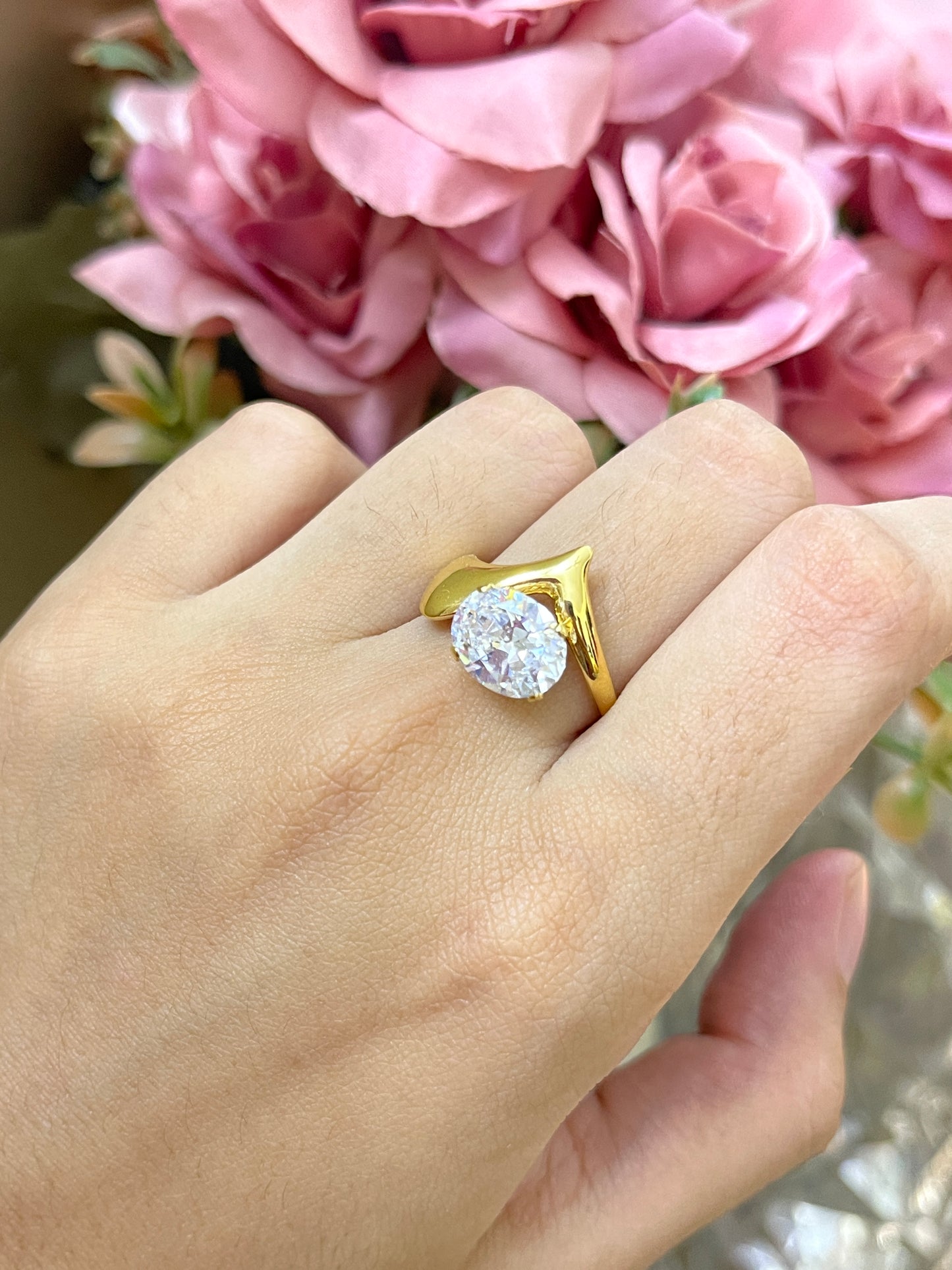 Stainless Steel Ring 111 (Stone)