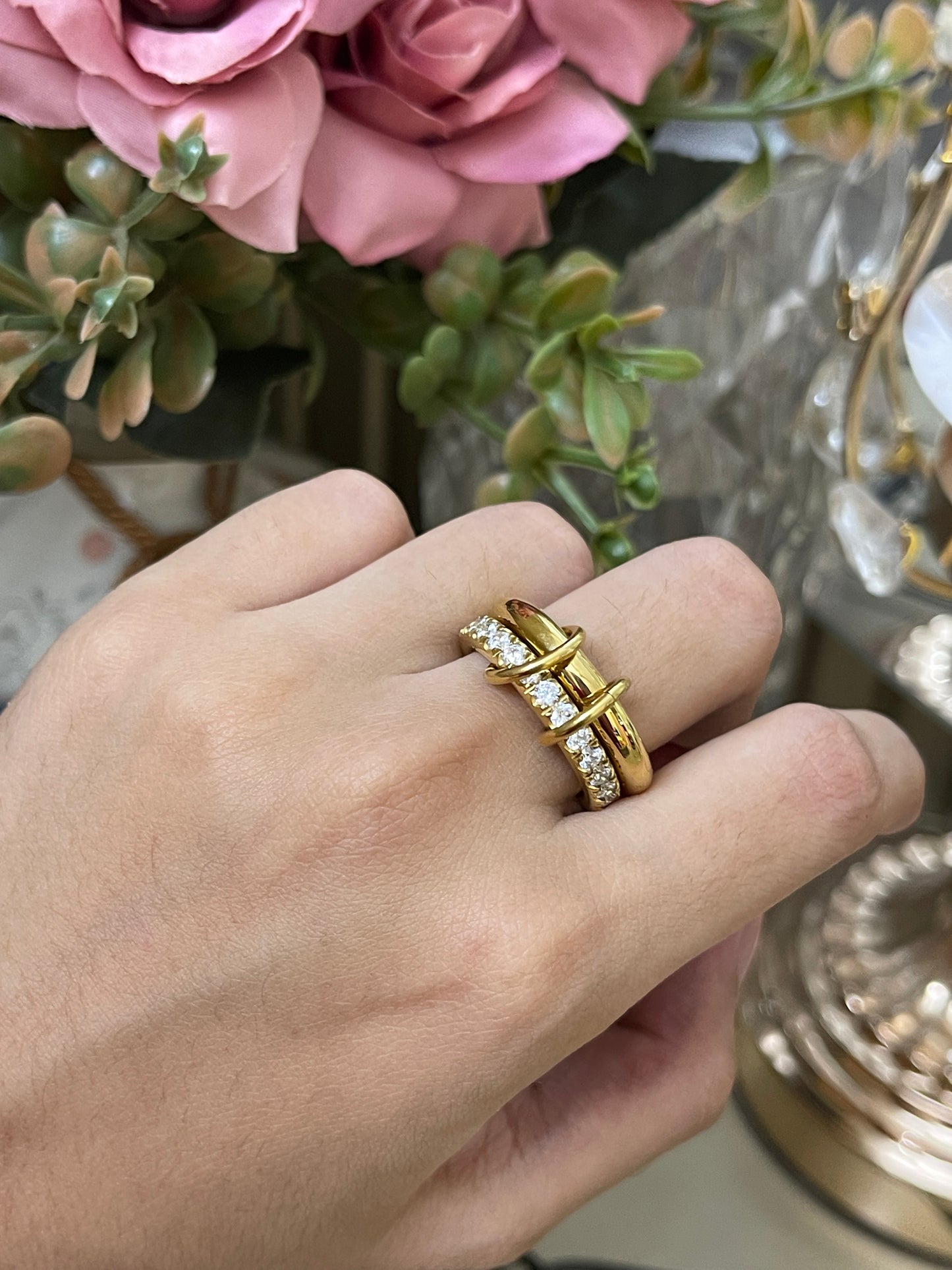 Stainless Steel Ring 221 (Size 6)