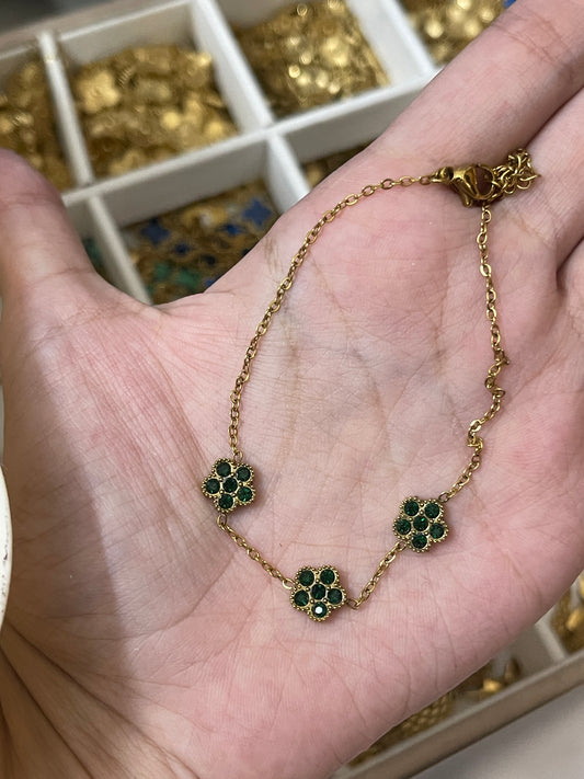 Anya Bracelet Green