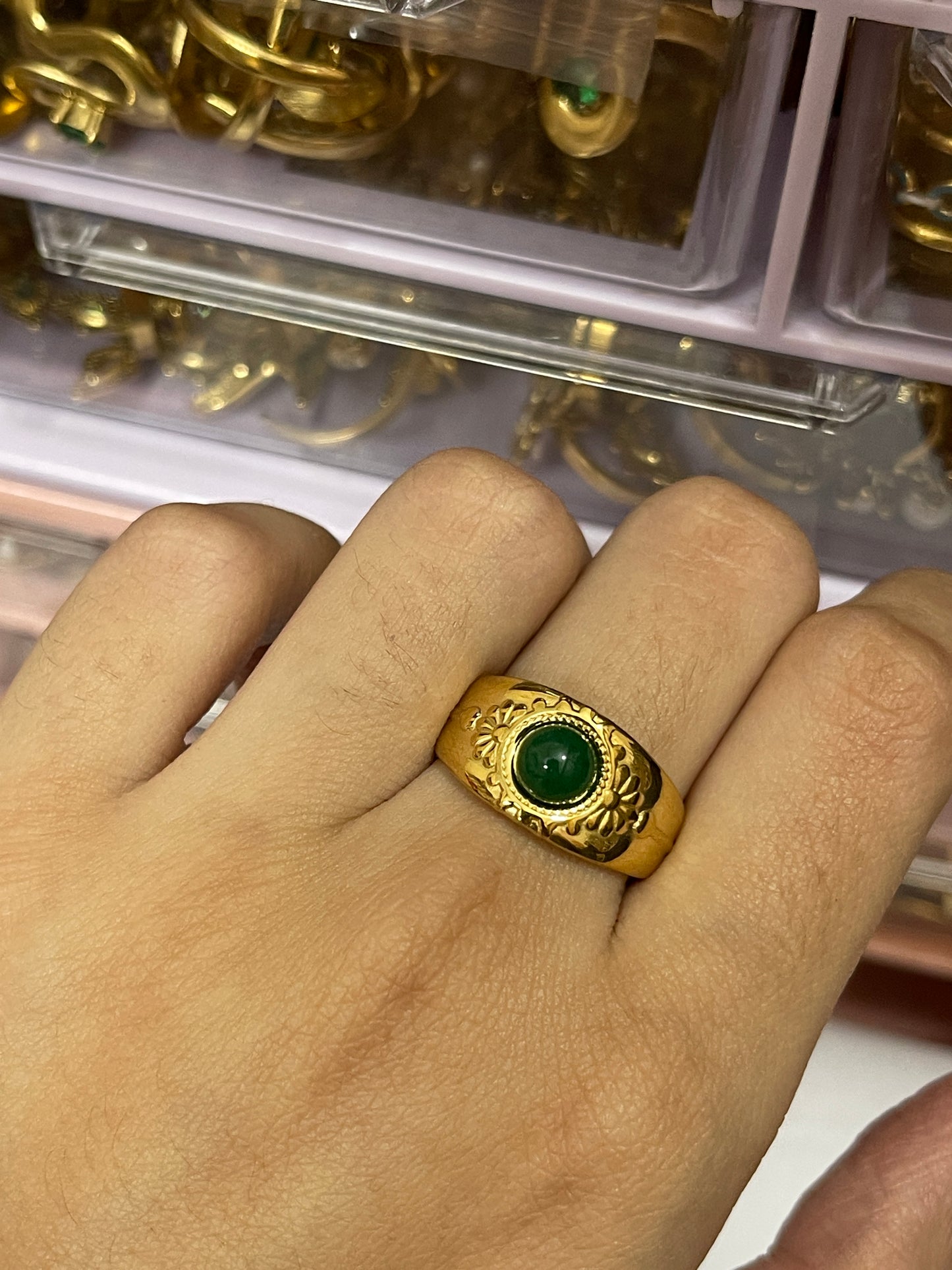 Stainless Steel Ring 194 (Black)