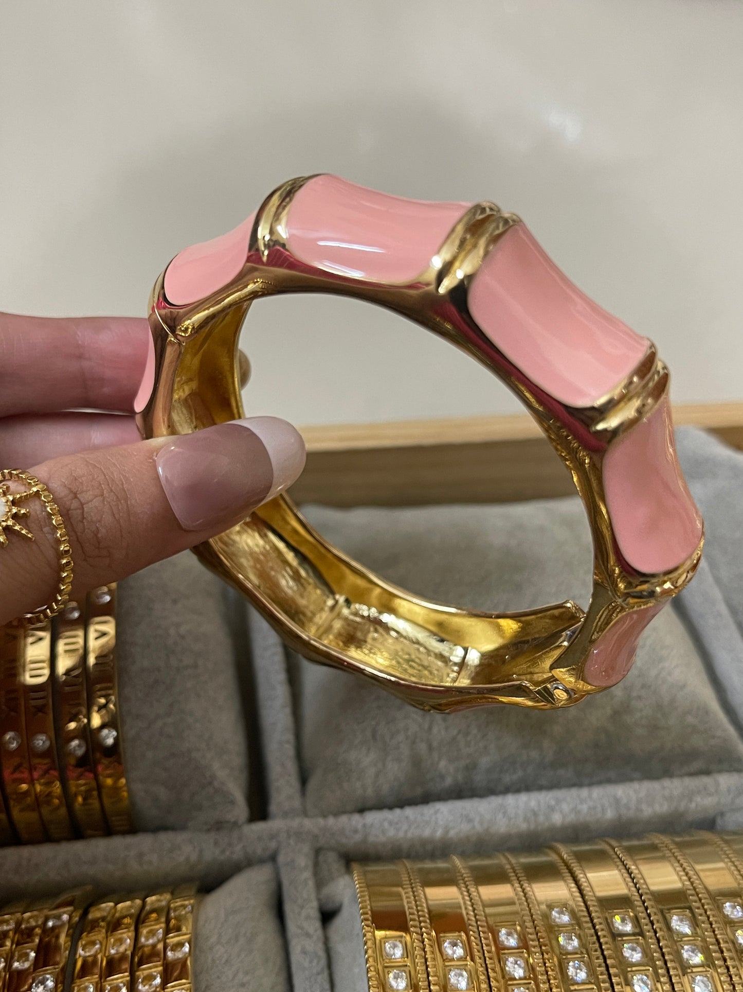 Alloy Enamel Bangle 007