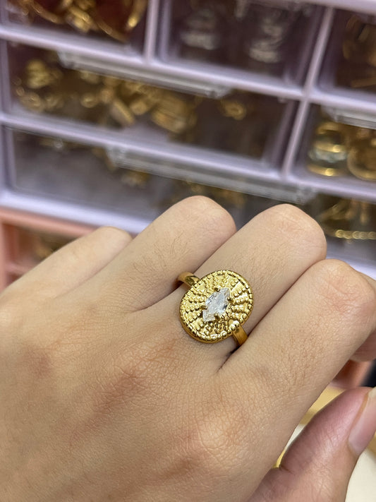 Stainless Steel Ring 148(Stone)