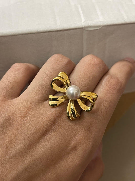 Stainless Steel Ring 301 (Bow)