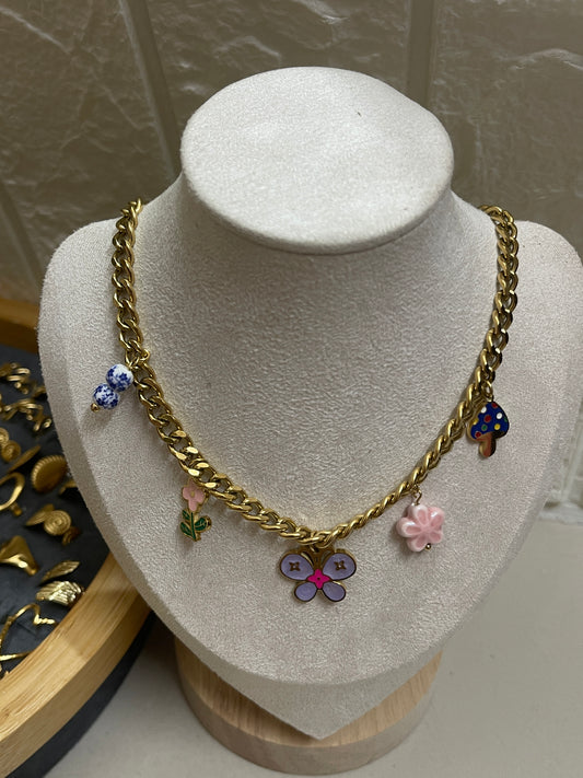 Butterfly Charm Necklace