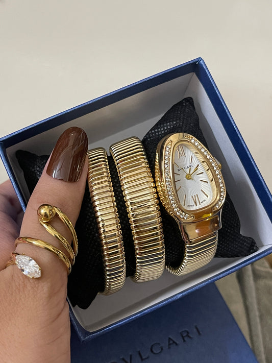 Stainless Steel Watch( White)