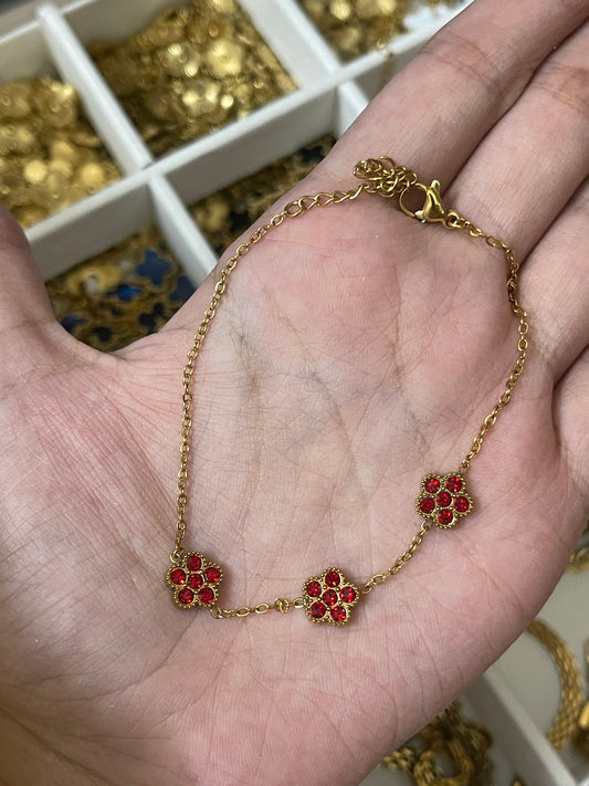 Anya Bracelet Red