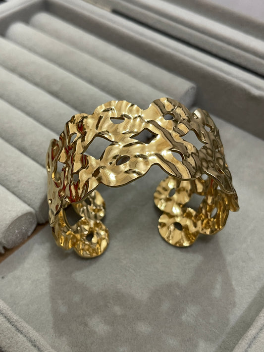 Stainless Steel Chunky Cuff 006
