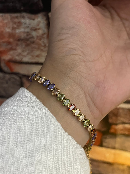 Multi Color Opal Bracelet