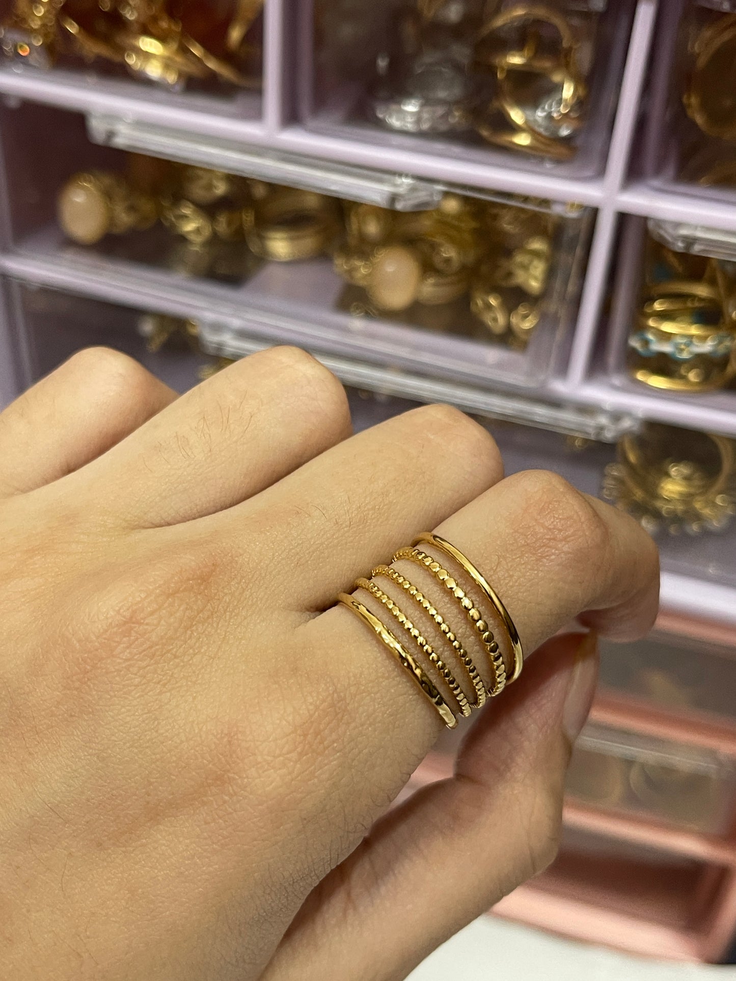 Stainless Steel Ring 237 (Golden)