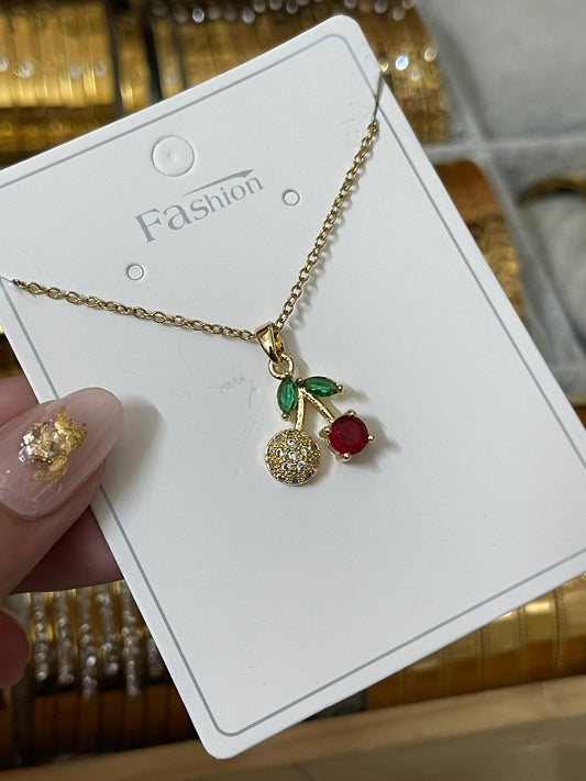 Cherry Necklace 01